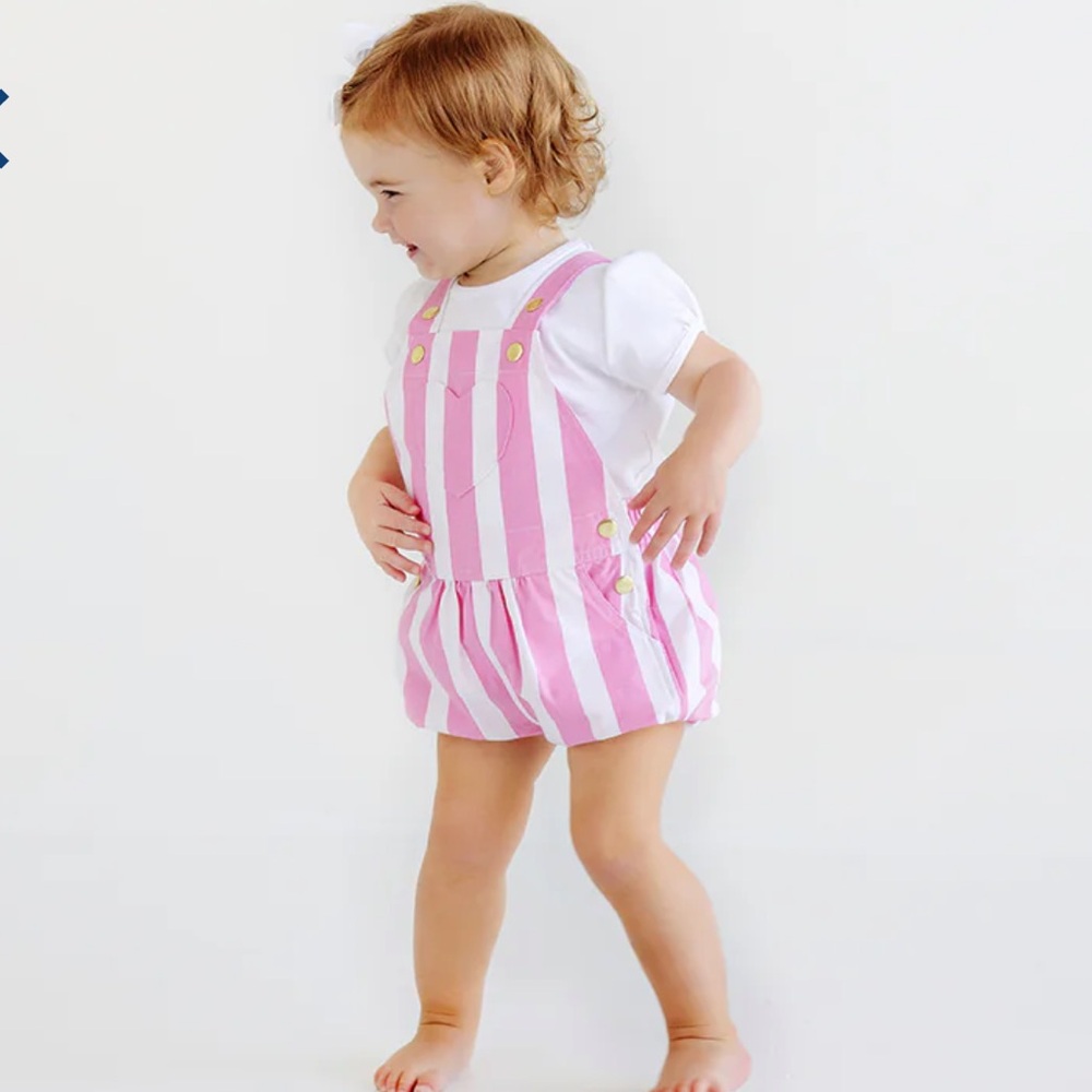 NWT TBBC Beaufort Bonnet Penny’s Play Shirt Onesie Key Hole Button Closure - Picture 3 of 5